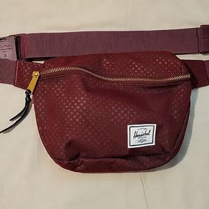Herschel settlement hip pack, maroon